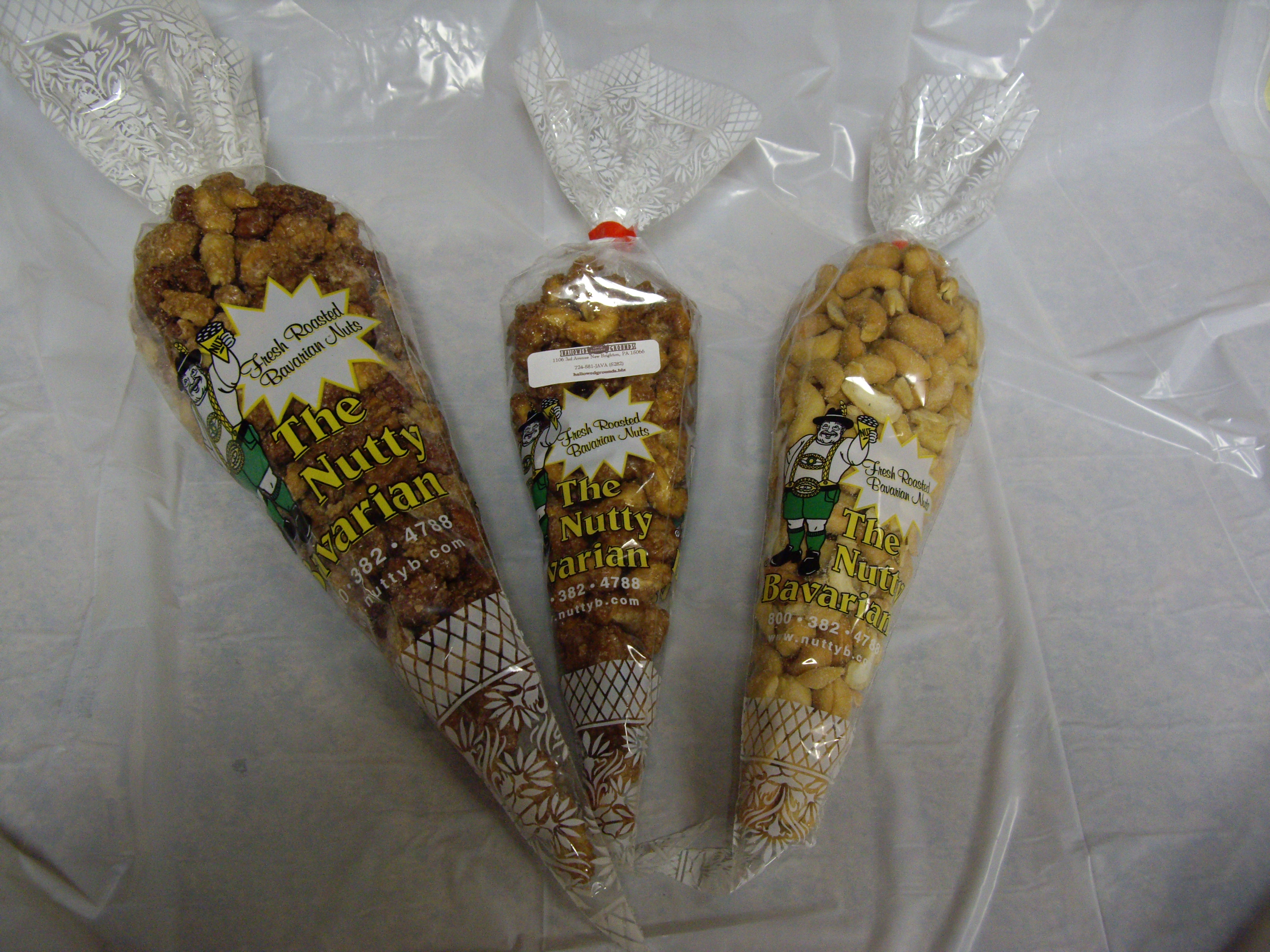 Parfait Nut Gift Cones