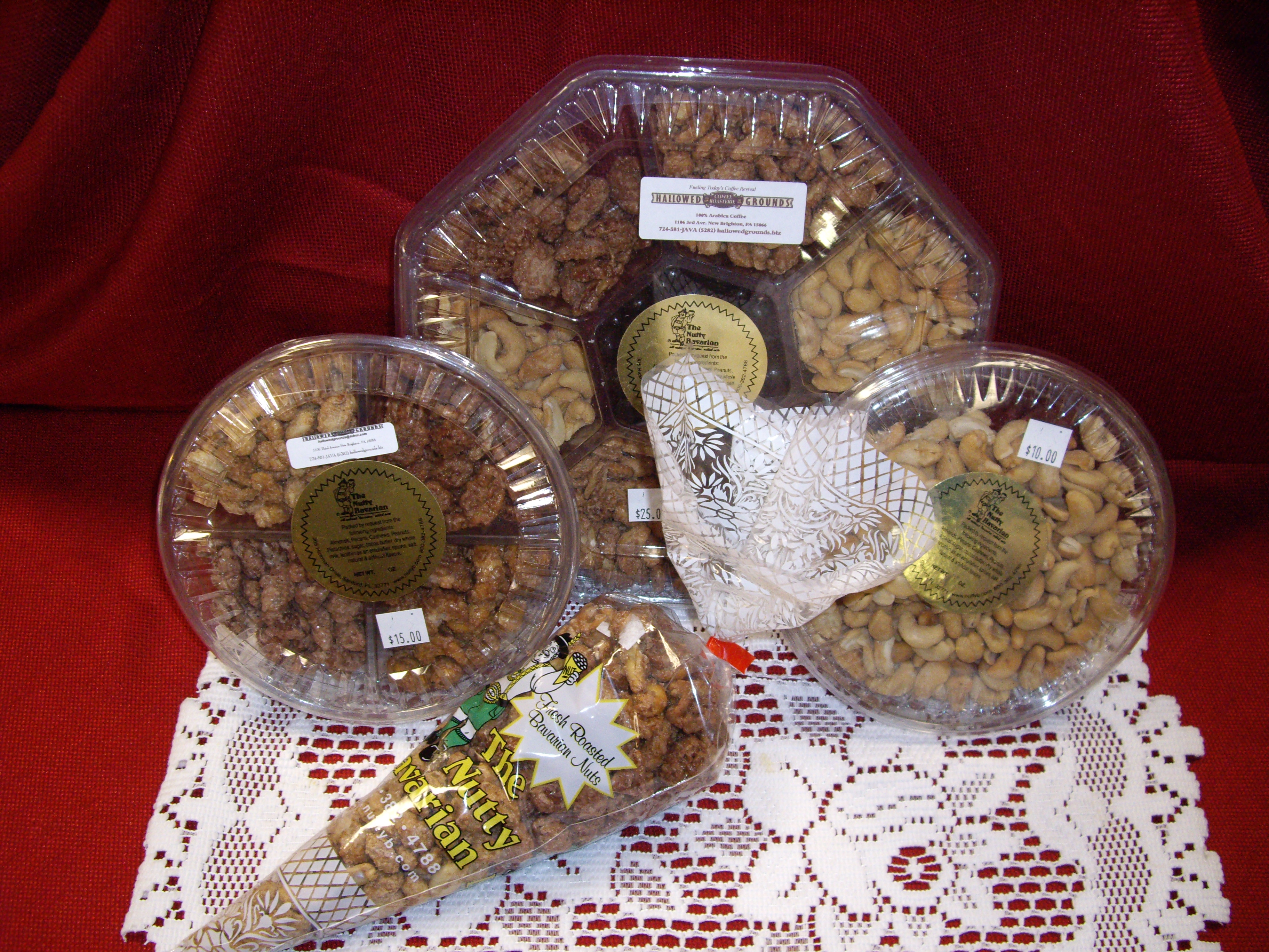 Parfait Nut Gift Cones
